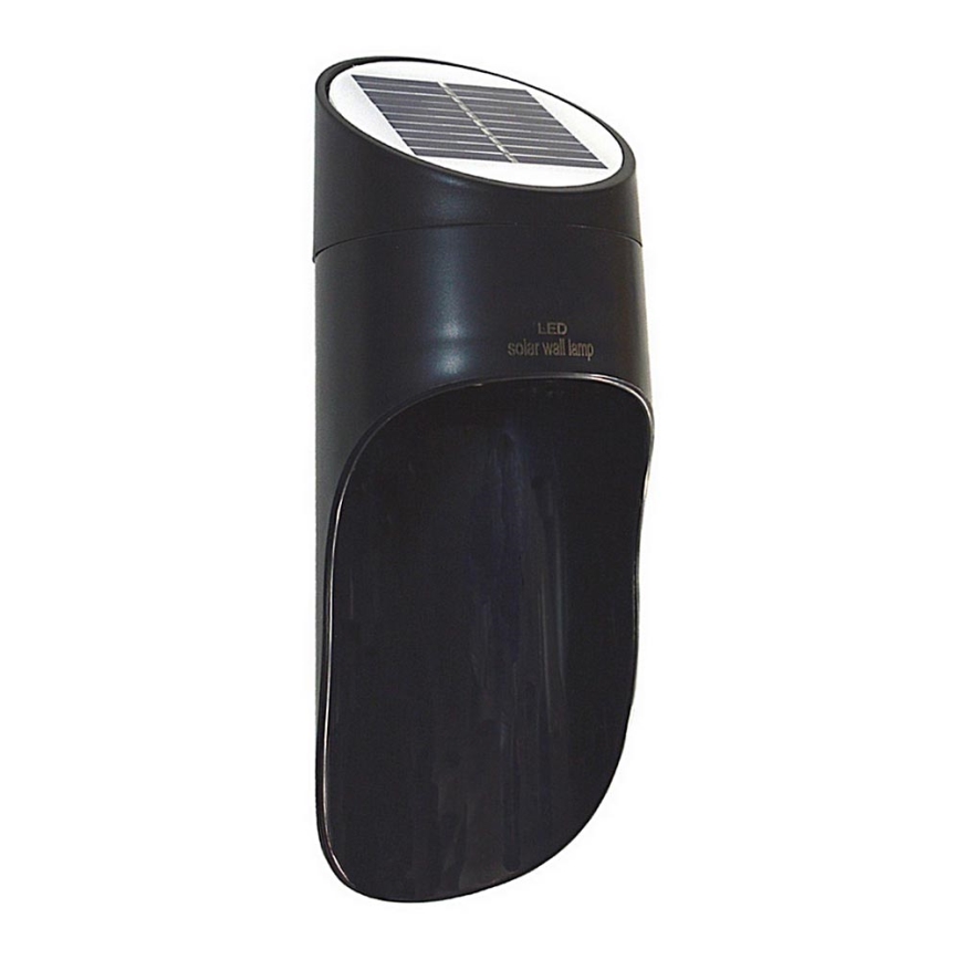 LED-Solarwandleuchte PALESA LED/1W/3,7V IP65 1800 mAh schwarz