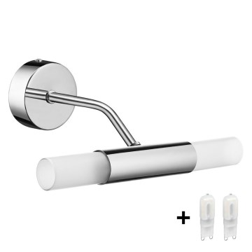 LED Spiegelbeleuchtung AQUATIC 2xG9/5W/230V