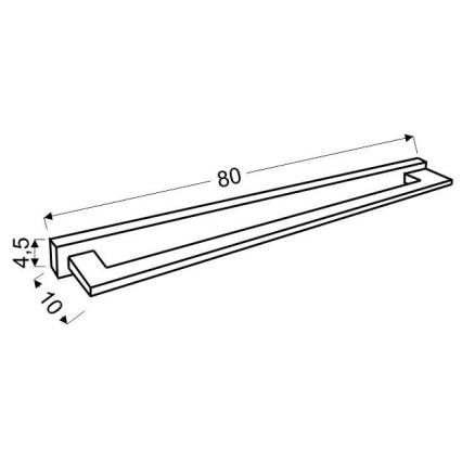 LED-Spiegelbeleuchtung CHICK LED/14W/230V