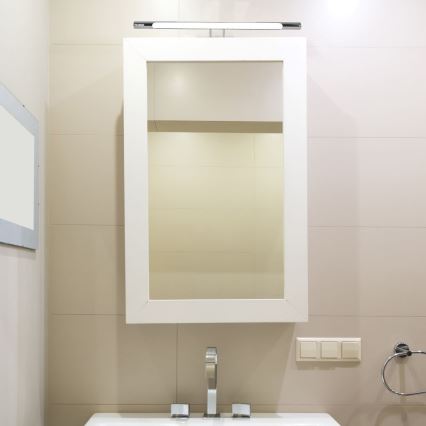 LED Spiegelbeleuchtung LED/9W/230V 4000K 50cm chrom-