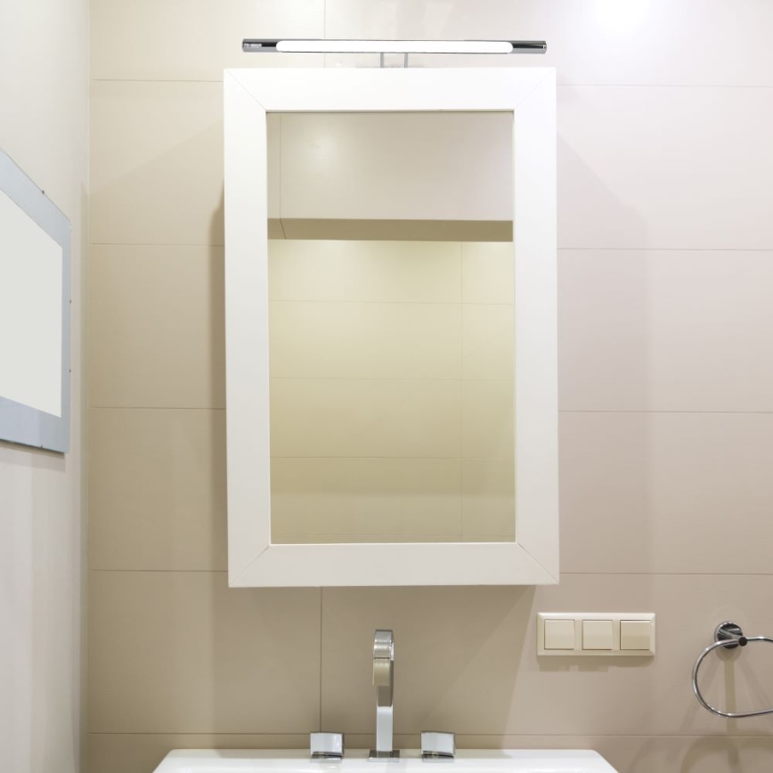 LED Spiegelbeleuchtung LED/9W/230V 4000K 50cm chrom-