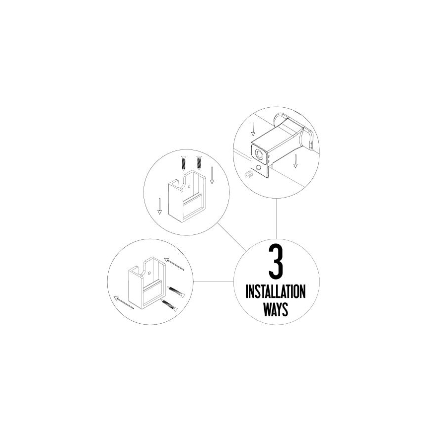 LED-Spiegelleuchte für Badezimmer LED/10W/230V 45 cm IP44 Chrom, glänzend