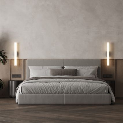 LED-Badezimmer-Spiegelleuchte LINEA, 12 W, 230 V, 3000/4000/6000 K, IP44, 61 cm, goldfarben