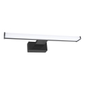 LED-Spiegelleuchte für Badezimmer MIRORE LED/5W/230V 30 cm IP44 schwarz