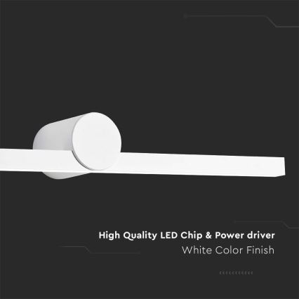 LED-Spiegelleuchte für das Badezimmer LED/10W/230V 3000K IP65 weiß