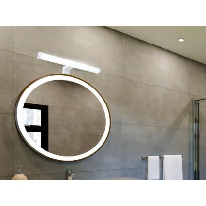 LED-Spiegelleuchte für das Badezimmer, LED/8W/230V, 30 cm, IP44, weiß