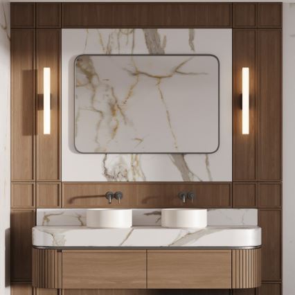 LED-Spiegelleuchte für Badezimmer LINEA LED/12W/230V 3000/4000/6000K IP44 61 cm glänzender Chrom
