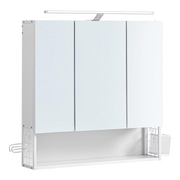 LED-Spiegelschrank für das Badezimmer SKY 70x70x16 cm 230V weiß