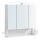 LED-Spiegelschrank für das Badezimmer SKY 70x70x16 cm 230V weiß