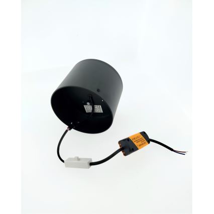 LED-Spot LED/10W/230V 3000/4000/6400K Ø 12 cm schwarz