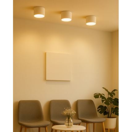 LED-Spot LED/10W/230V 3000/4000/6400K Ø 12 cm Weiß