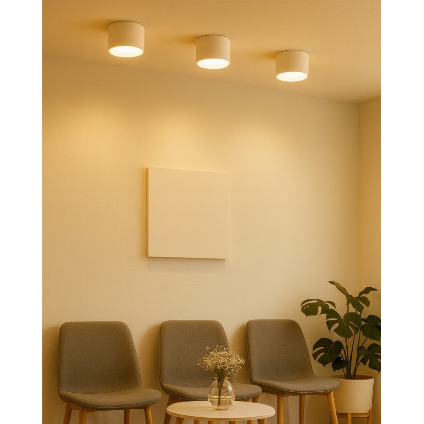 LED-Spot LED/10W/230V 3000/4000/6400K Ø 12 cm Weiß