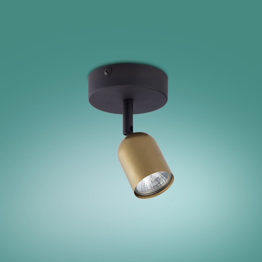 LED-Spot TOP 1xGU10/10W/230V gold/schwarz