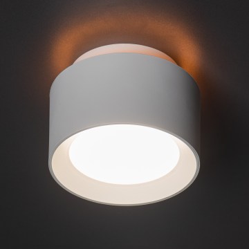 LED-Spotleuchte SONOR LED/12W/230V 3000/4000/5700K + LED/1,5W 2200K, Ø 14 cm, weiß