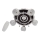 LED Spotlight ARONA 5xE27/15W/230V+LED schwarz