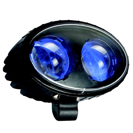 LED Spotlight blau STRUM LED/10W/10-80V IP67 6000K