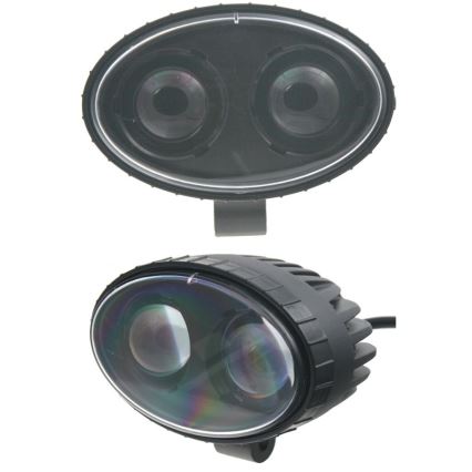 LED Spotlight blau STRUM LED/10W/10-80V IP67 6000K