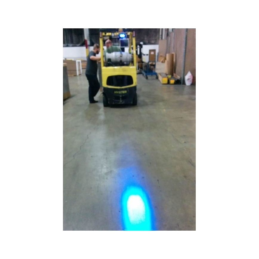 LED Spotlight blau STRUM LED/10W/10-80V IP67 6000K
