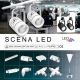 LED Spotlight SCENA LED/20W/230V weiss 3000 K