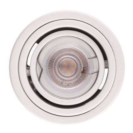 LED Spotlight TUBA 1xGU10/5W/230V 2700K weiss