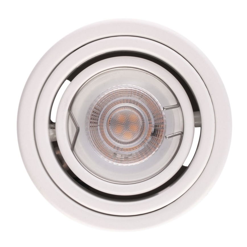 LED Spotlight TUBA 1xGU10/5W/230V 4000K weiss