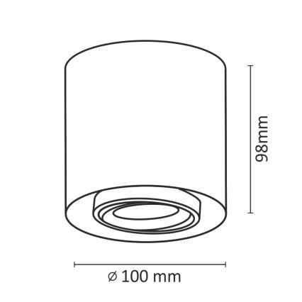 LED Spotlight XENO LED/15W/230V weiß 1200lm