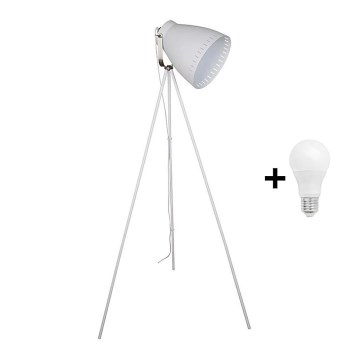 LED Stehlampe 1xE27/10W/230V weiß 145cm LED Stehlampe 1xE27/10W/230V weiß 145cm
