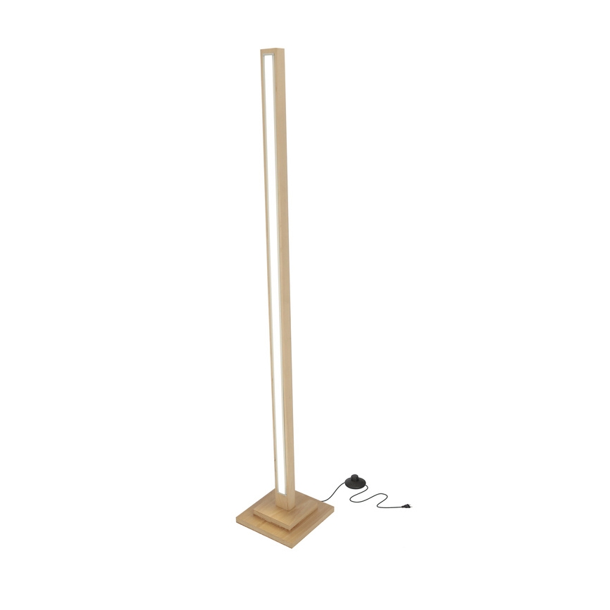 LED Stehlampe ALSET LED/18W/230V Buche