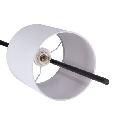 LED-Stehlampe TOKYO 1xE27/40W/230V + LED/3W schwarz/weiß