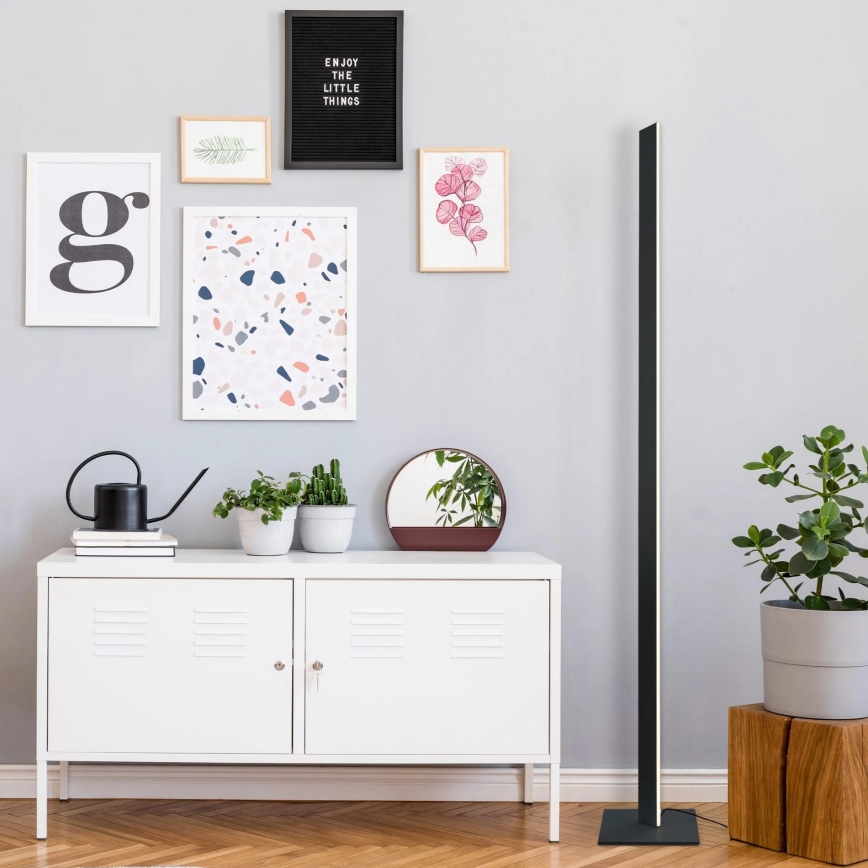 LED-Stehleuchte BERNADETTA LED/28W/230V 4000K schwarz
