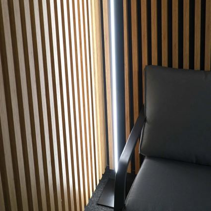 LED-Stehleuchte BERNADETTA LED/28W/230V 4000K schwarz