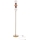 LED Stehleuchte FLORES LED/15W/230V goldfarben/orange/braun