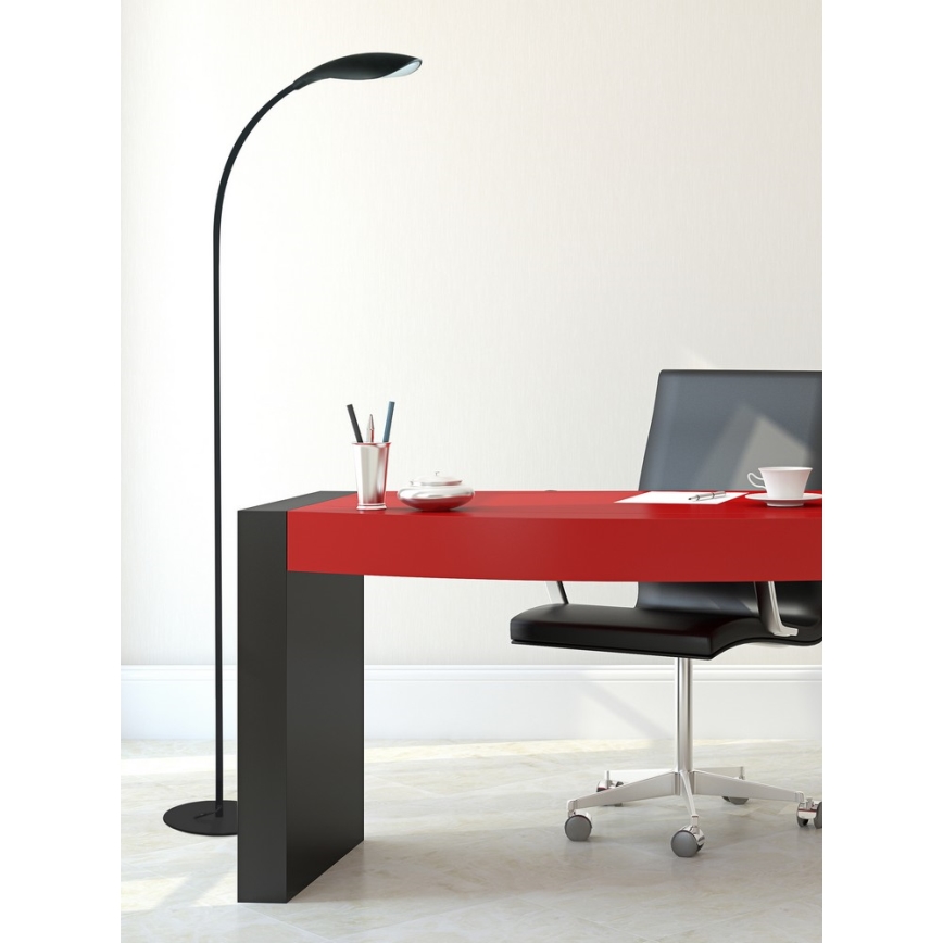 LED-Stehleuchte SWAN LED/6,5W/230V schwarz