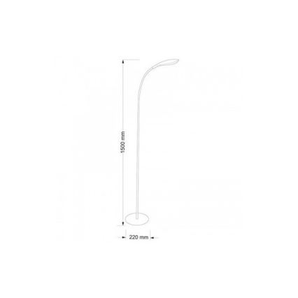LED-Stehleuchte SWAN LED/6,5W/230V schwarz