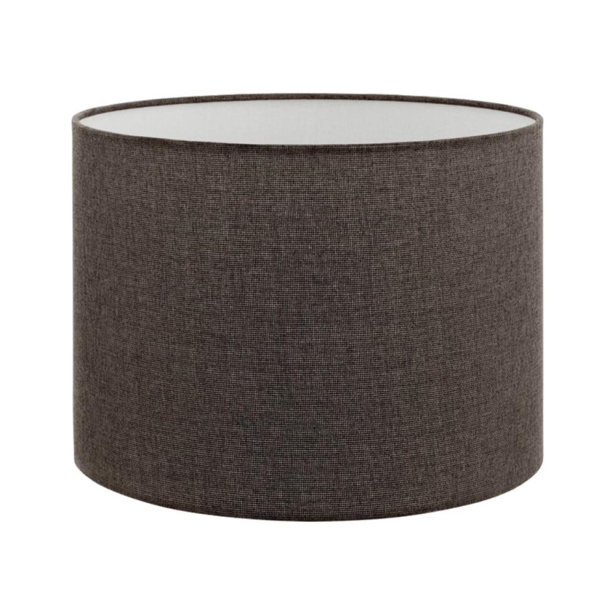 LED-Stehleuchte TUNJA 1xE27/20W/230V Ø 30 cm mattchrom/braun