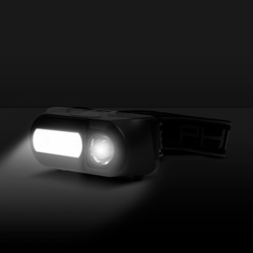 LED-Stirnlampe mit Sensor LED/3W/Li-ion 1200mAh IP54