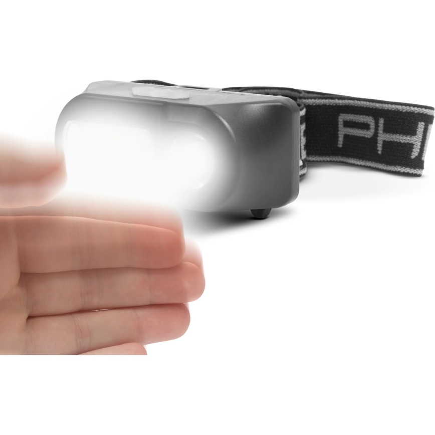 LED-Stirnlampe mit Sensor LED/3W/Li-ion 1200mAh IP54
