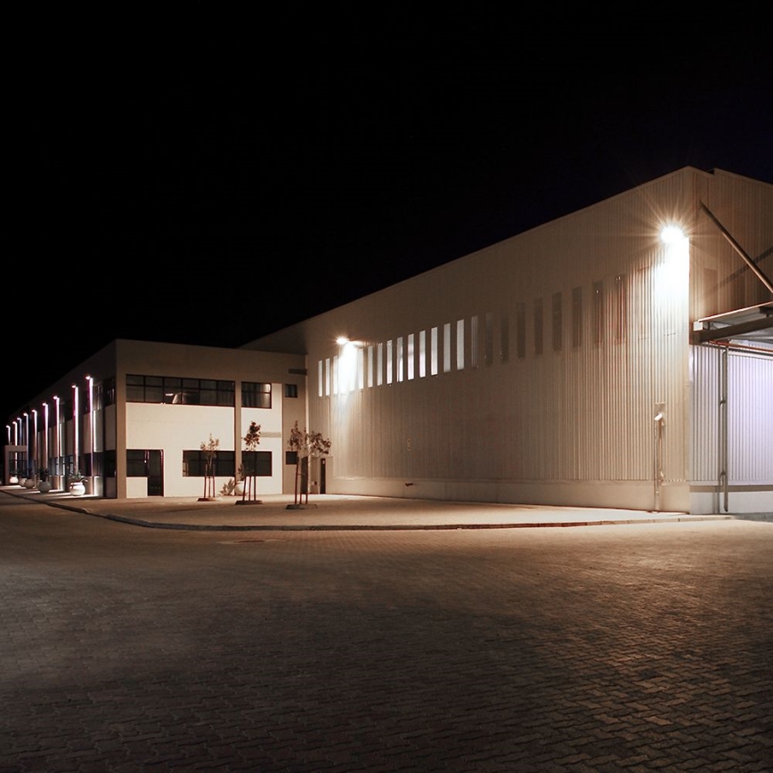 LED-Strahler LED/100W/230V 3000/4000/6500K IP65 schwarz