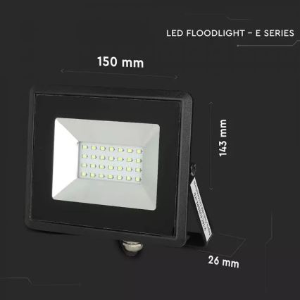 LED-Strahler LED/20W/230V IP65 grünes Licht