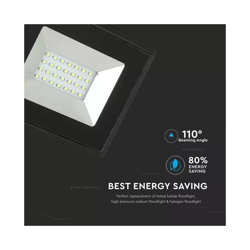 LED-Strahler LED/20W/230V IP65 grünes Licht