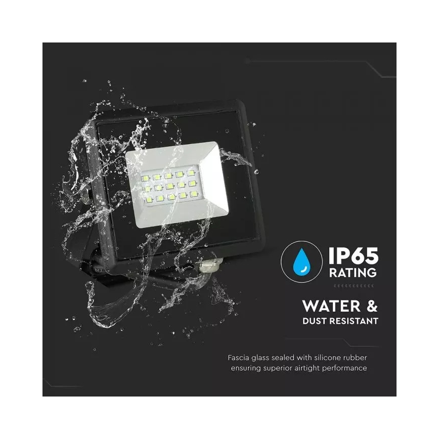 LED-Strahler LED/20W/230V IP65 grünes Licht