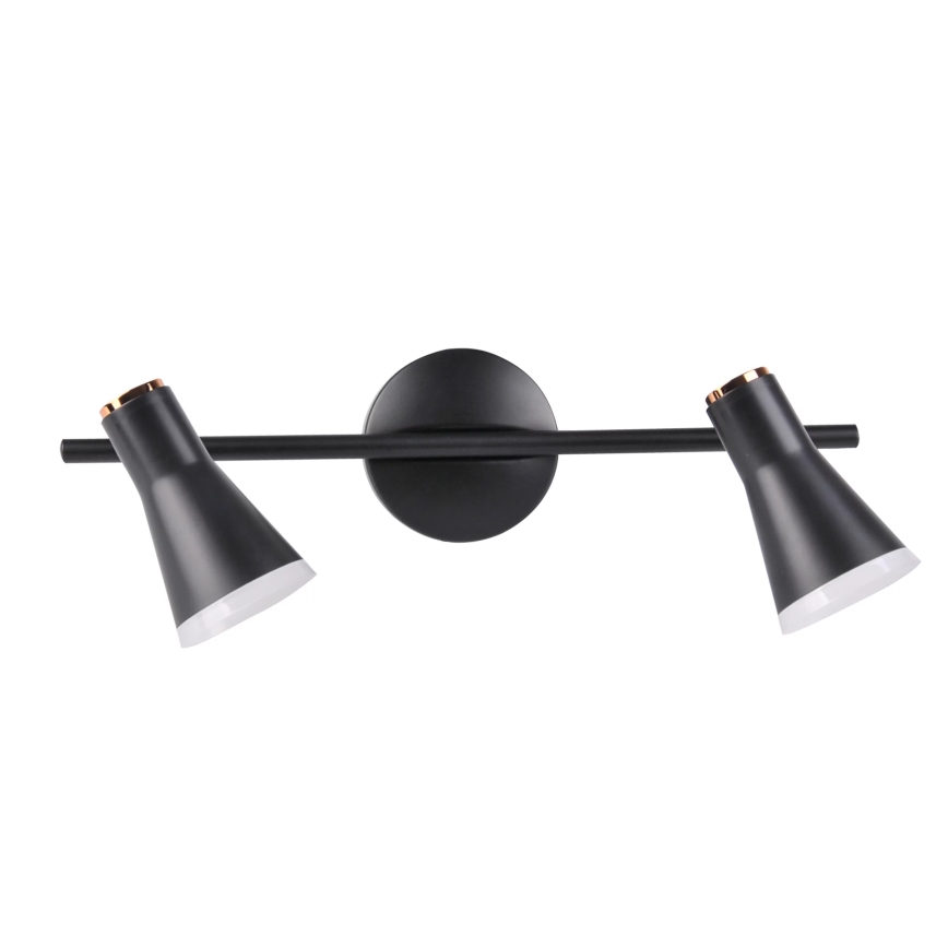 LED-Strahler BERG 2xLED/4,2W/230V schwarz