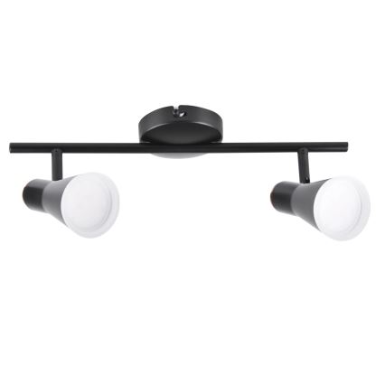 LED-Strahler BERG 2xLED/4,2W/230V schwarz
