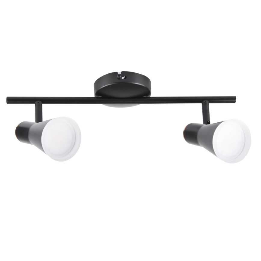 LED-Strahler BERG 2xLED/4,2W/230V schwarz