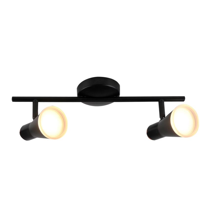 LED-Strahler BERG 2xLED/4,2W/230V schwarz