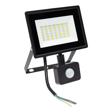 LED-Strahler für den Außenbereich mit Bewegungssensor NOCTIS LUX 3 LED/30W/230V 4000K IP44 schwarz