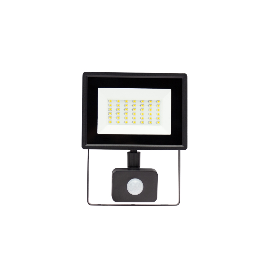 LED-Strahler für den Außenbereich mit Bewegungssensor NOCTIS LUX 3 LED/30W/230V 4000K IP44 schwarz
