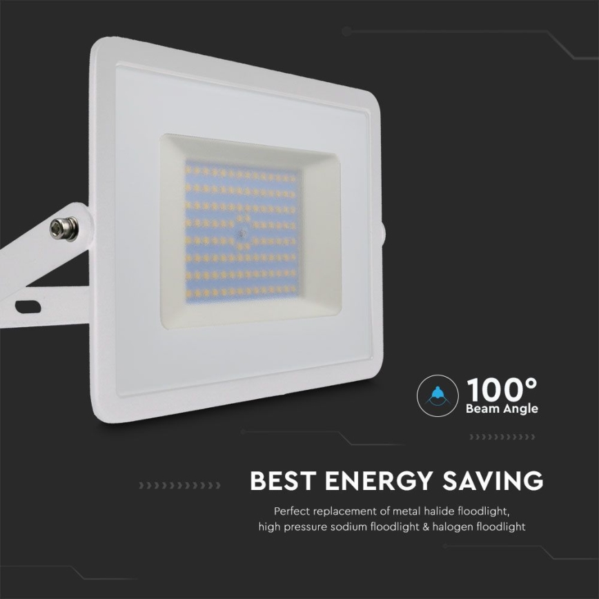 LED-Strahler LED/100W/230V 6500K IP65 weiß