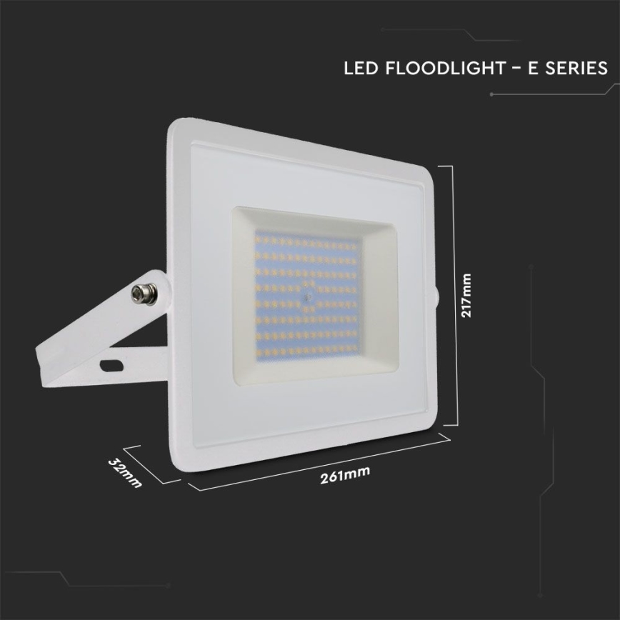 LED-Strahler LED/100W/230V 6500K IP65 weiß