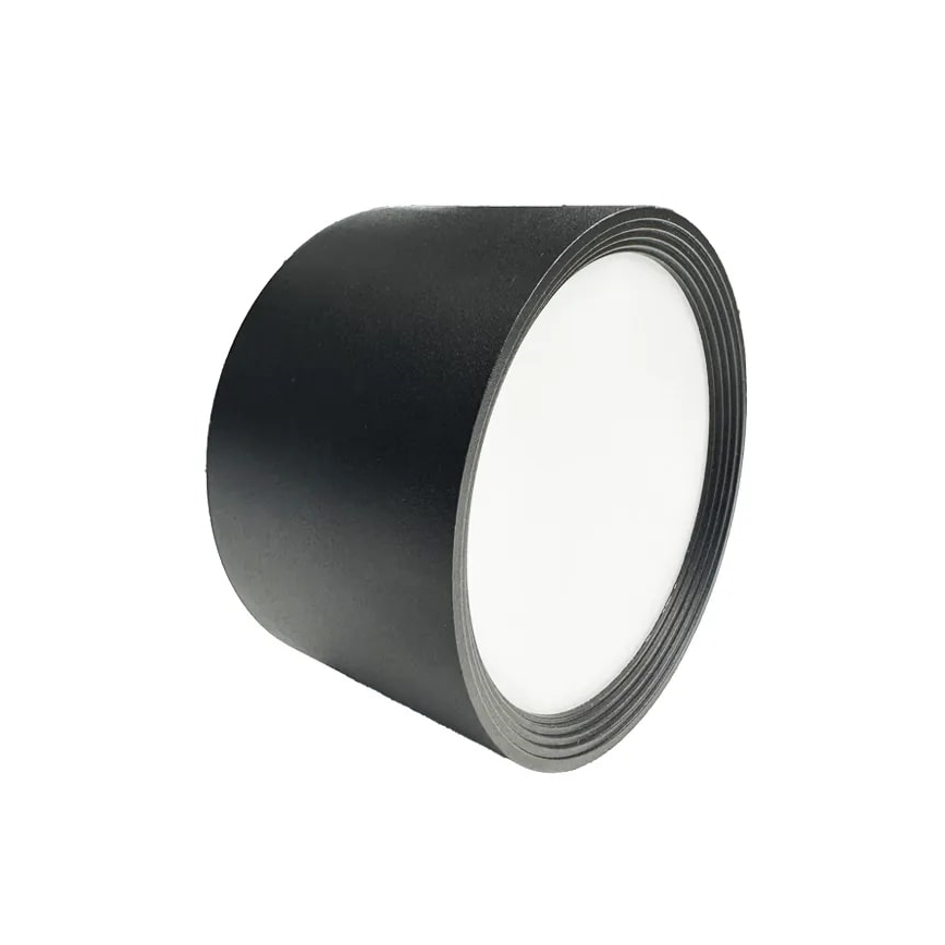 LED-Strahler LED/14W/230V 4000K d 12 cm schwarz